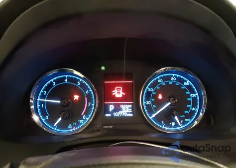 2017 Toyota Corolla Le из США, поврежденный, VIN 2T1BURHE1HC812619